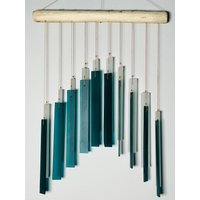 Glas Mobile Stäbchen Türkis Glas Mobile Stäbchen Türkis von RuegenDesign