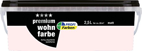PROFI Premium Wohnfarbe matt Rose-Rot 2,5 LT von Rühl