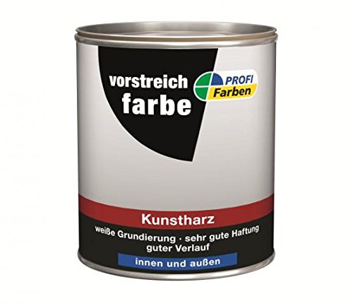 ProfiFarben Vorstreichfarbe Kunstharz Weiß matt 0,375 L von Rühl
