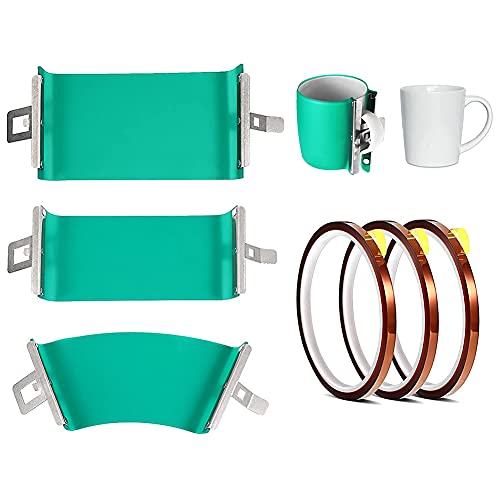 ruelen 3 StüCke 3D Sublimation Silikon Tassen Verpackung, Mit 3 Rollen 33 M WäRme üBertragung Band für Bedrucken Von Tassen ruelen 3 StüCke 3D Sublimation Silikon Tassen Verpackung, Mit 3 Rollen 33 M WäRme üBertragung Band für Bedrucken Von Tassen von ruelen