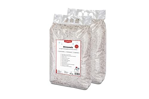 Streusalz 2x 15 kg Sack Effektiv und Schnell Tellerstreuer geeignet Grobkörnig Hochwertiges Auftausalz Streusalz 2x 15 kg Sack Effektiv und Schnell Tellerstreuer geeignet Grobkörnig Hochwertiges Auftausalz von Ruemar