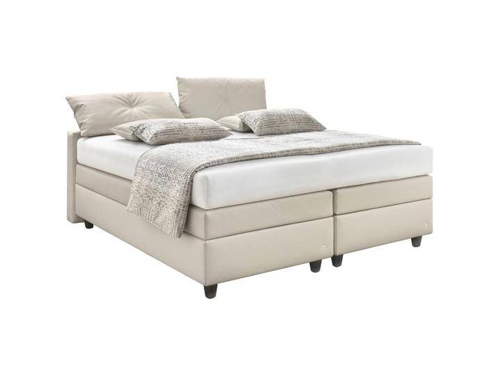 RUF Betten BOXSPRINGBETT, Taupe, H2 + H3, 7-Zonen, Höhe ca. 26 cm, 180x200 cm, in verschiedenen Größen erhältlich, Partnermatratze mit durchgehendem von Ruf-Betten