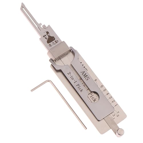 Rufevee 1. Dual-Funktion Lock Key Precision Hook & Pick Set; O-Ring Reparatur Werkzeuge für Auto & Engineering Wartung AM5 Rufevee 1. Dual-Funktion Lock Key Precision Hook & Pick Set; O-Ring Reparatur Werkzeuge für Auto & Engineering Wartung AM5 von Rufevee