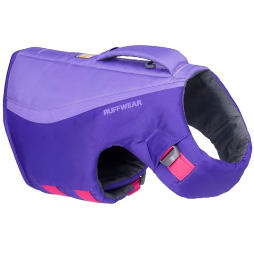 Ruffwear Float Coat Hundejacke, Auftrieb und Auftrieb, Hundeweste für sicheres Schwimmen, Bootfahren, Wassersport, Purple Lily, X-Small Ruffwear Float Coat Hundejacke, Auftrieb und Auftrieb, Hundeweste für sicheres Schwimmen, Bootfahren, Wassersport, Purple Lily, X-Small von RUFFWEAR