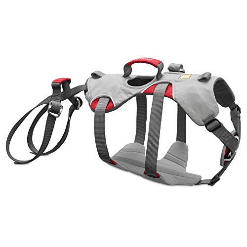 Ruffwear Kletter-Hundegeschirr, Kleine Hunderassen, Größenverstellbar, Größe: S, Grau, Doubleback Geschirr, 30301-045S Ruffwear Kletter-Hundegeschirr, Kleine Hunderassen, Größenverstellbar, Größe: S, Grau, Doubleback Geschirr, 30301-045S von RUFFWEAR