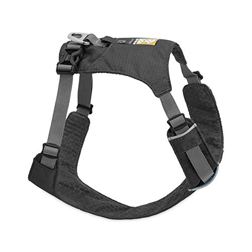 Ruffwear Leichtgewicht-Hundegeschirr, Miniatur-Hunderassen, Größenverstellbar, Größe: XXXS, Grau (Twilight Grey), Hi & Light Harness, 3082-025S3 von RUFFWEAR