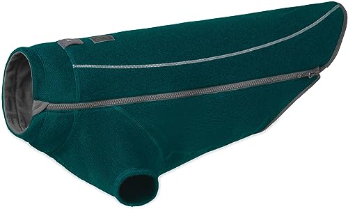RUFFWEAR Hundejacke „Fernie“, Schnelltrocknender Fleecemantel – Tumalo-Türkis, XXS von RUFFWEAR