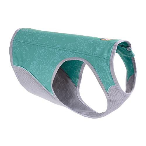 Ruffwear Swamp Cooler(TM) Zip Vest |05451-421| Kühlmantel für Hunde, Farbe:Aurora Teal, Größe:XL von RUFFWEAR