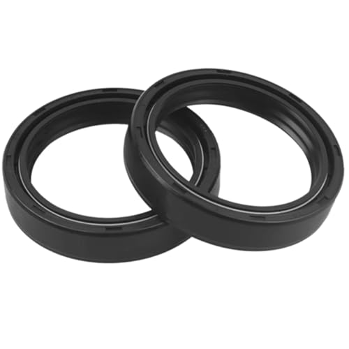 Rufutle Wellendichtring für Honda CR125R CR250R CR500R CBR600RR CBR900RR CTX1300 GL1500C VTX1800 Valkyrie 1800, 45x57x11mm Stoßdämpfer Vorne Staub Öl Dichtung von Rufutle