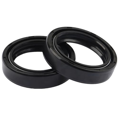 Rufutle Wellendichtring für Honda VFR750F CRF150RII CBR250RA FT500 CBR600F CRF150R CR80R, 37x50x11mm Motorrad Gabel Dämpfer Staubdicht Öl Dichtung von Rufutle