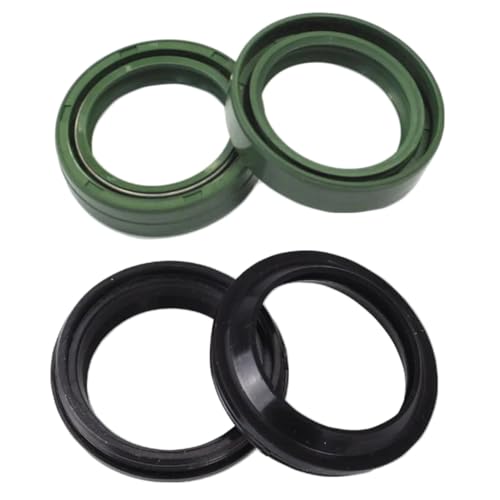 Rufutle Wellendichtring für Kawasaki ZX1000 GDF/GCF/SGF ZX1002 HKF/CJF/ZJF VN1500 B8F, 43x54x11mm Motorrad Gabel Dämpfer Öl Dichtung Staub Dichtung von Rufutle
