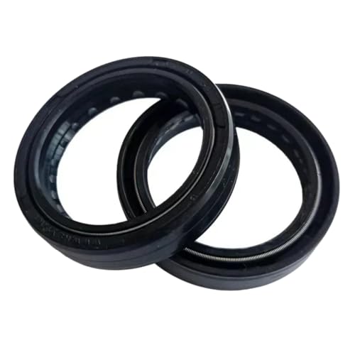Rufutle Wellendichtring für Suzuki DR250 DL650 GSX750 GSX-R750 GSX1000 GSX-R1000 GSF1200 GSX1250F, 43x54x11mm Stoßdämpfer Gabel Dämpfer Welle Öl Dichtung Staub Abdeckung von Rufutle
