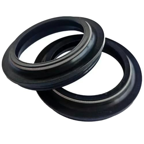 Rufutle Wellendichtring für Suzuki DR250 DL650 GSX750 GSX-R750 GSX1000 GSX-R1000 GSF1200 GSX1250F, 43x54x11mm Stoßdämpfer Gabel Dämpfer Welle Öl Dichtung Staub Abdeckung von Rufutle