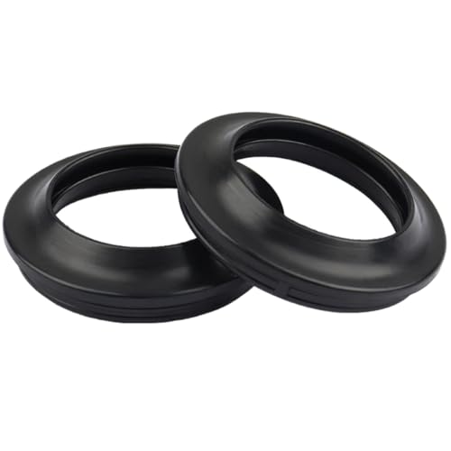 Rufutle Wellendichtring für Suzuki ST250 VS700GLEF TU250G VS700GLP RM85 GS650G GS700E, 37x50x11mm Motorrad Vorderradgabel Suspension Öl Dichtung Staub Abdeckung von Rufutle