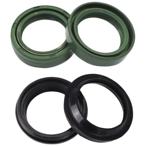 Rufutle Wellendichtring für Yamaha FZ6 S2 FZS1000 Fazer MT01 1600 MT-01 YZF-R1M, 43x55x11mm Motorrad Gabel Dämpfer Öl Dichtung Staub Dichtung von Rufutle
