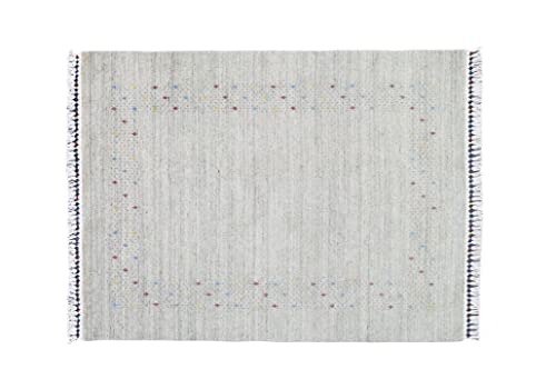 Moderner Teppich Lorry Buff GABBEH Home & Living 230 x 160 cm aus pflanzlicher Wolle in der Farbe Natural Ideal für Jede Art von Umgebung: Küche, Badezimmer, Wohnzimmer, Schlafzimmer von Rug Emotion