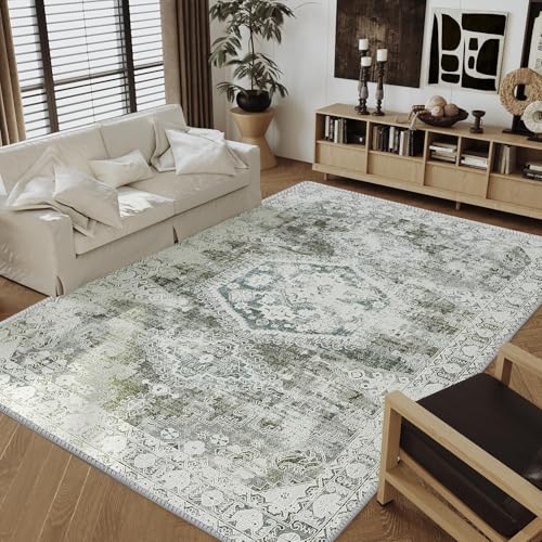 Rug-QJDDUP Teppich Wohnzimmer 160 x 230 cm Kurzflor Rutschfester Weicher Rechteckig Teppich für Schlafzimmer Flur küchen büro Moderne abstrakte Tinte blau grün Rug-QJDDUP Teppich Wohnzimmer 160 x 230 cm Kurzflor Rutschfester Weicher Rechteckig Teppich für Schlafzimmer Flur küchen büro Moderne abstrakte Tinte blau grün von Rug-QJDDUP