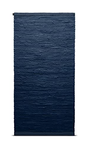 RUG SOLID Baumwollrog, Blueberry von RUG SOLID