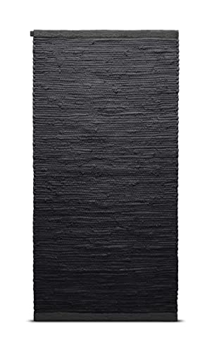 RUG SOLID Baumwollrog, Charcoal von Rug Solid