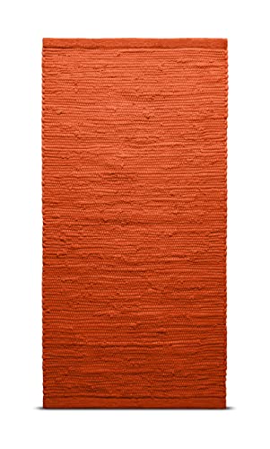 RUG SOLID Baumwollrog, Solar Orange von Rug Solid