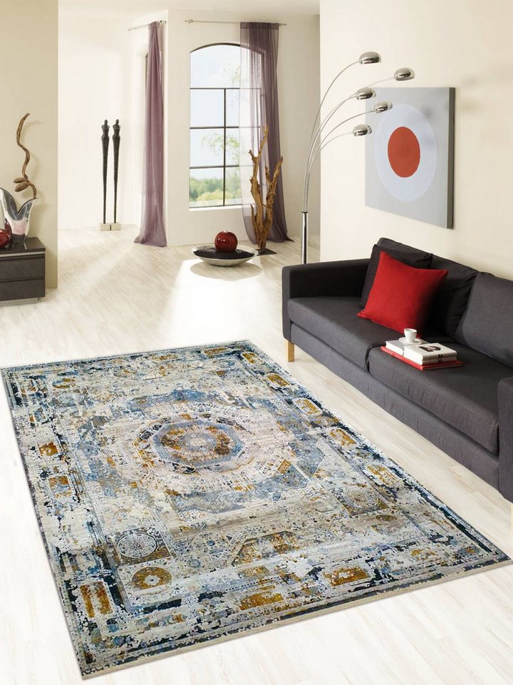 Rug Studios Teppich INDRAVATI abweichendes Design, Rechteckig, Höhe: 8 mm, modern, 200 x 300 cm, Multi von Rug Studios