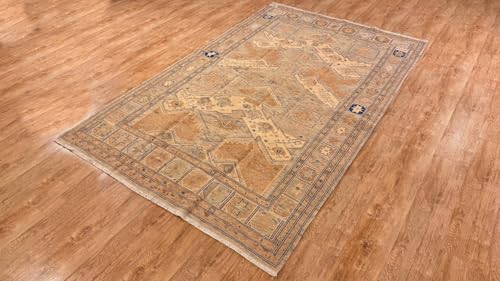 Rug Studios Teppich KELIM ORIGINAL | Farbe: Beige; Größe: 170 x 271 cm | strapazierfähig und leicht zu reinigen | Wohnzimmer | Schlafzimmer von Rug Studios