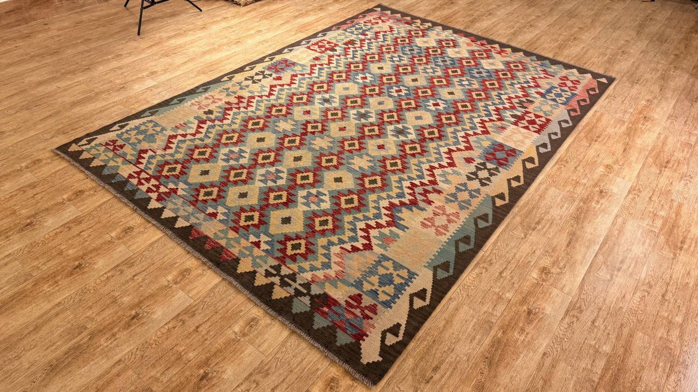 Rug Studios Teppich KELIM ORIGINAL HANDGEARBEITET, Rechteckig, Höhe: 5 mm, Handgefertigt, 212 x 304 cm, Multi Rug Studios Teppich KELIM ORIGINAL HANDGEARBEITET, Rechteckig, Höhe: 5 mm, Handgefertigt, 212 x 304 cm, Multi von Rug Studios