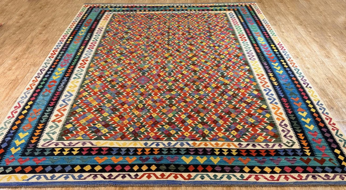 Rug Studios Teppich KELIM ORIGINAL HANDGEARBEITET, Rechteckig, Höhe: 5 mm, Handgefertigt, 309 x 386 cm, Multi Rug Studios Teppich KELIM ORIGINAL HANDGEARBEITET, Rechteckig, Höhe: 5 mm, Handgefertigt, 309 x 386 cm, Multi von Rug Studios