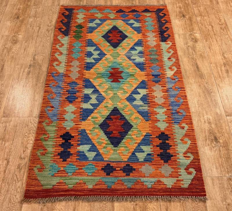 Rug Studios Teppich KELIM ORIGINAL HANDGEARBEITET, Rechteckig, Höhe: 5 mm, Handgefertigt, 80 x 140 cm, Multi von Rug Studios