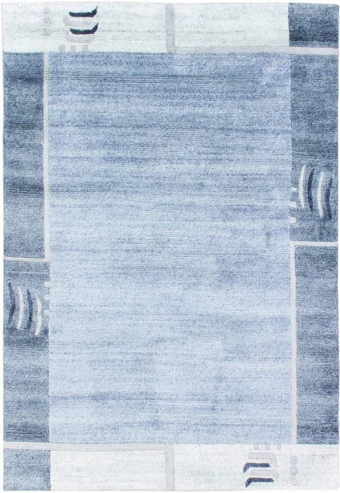 Rug Studios Teppich KHANGRI BORDUERE, Rechteckig, Höhe: 17 mm, 60 x 90 cm, grau von Rug Studios