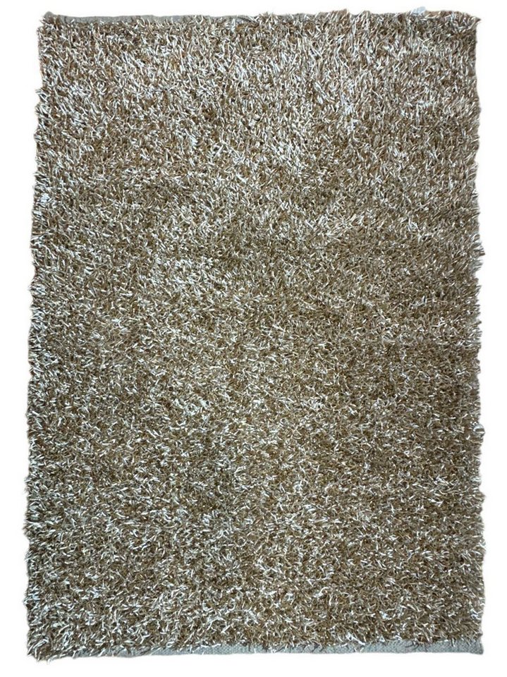 Rug Studios Teppich LIMO SHAGGY HANDGEKNÜPFT, Rechteckig, Höhe: 40 mm, Handgeknüpft, 70 x 140 cm, Beige meliert Rug Studios Teppich LIMO SHAGGY HANDGEKNÜPFT, Rechteckig, Höhe: 40 mm, Handgeknüpft, 70 x 140 cm, Beige meliert von Rug Studios