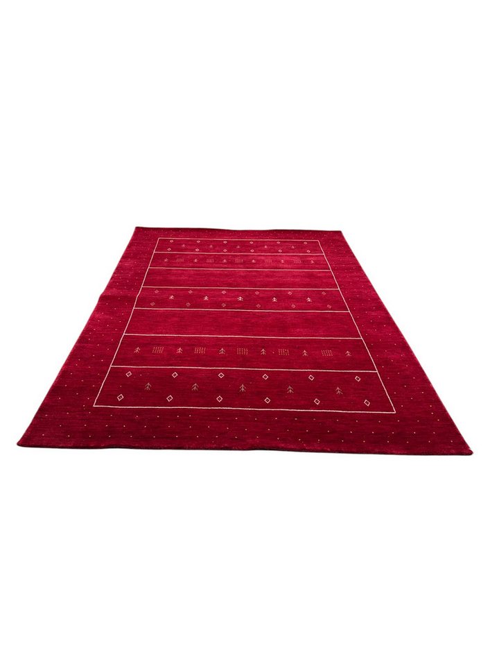 Rug Studios Teppich SURAT TEPPICH HANDGEARBEITET, Rechteckig, Höhe: 20 mm, Handgefertigt, 170 x 240 cm, Rot von Rug Studios