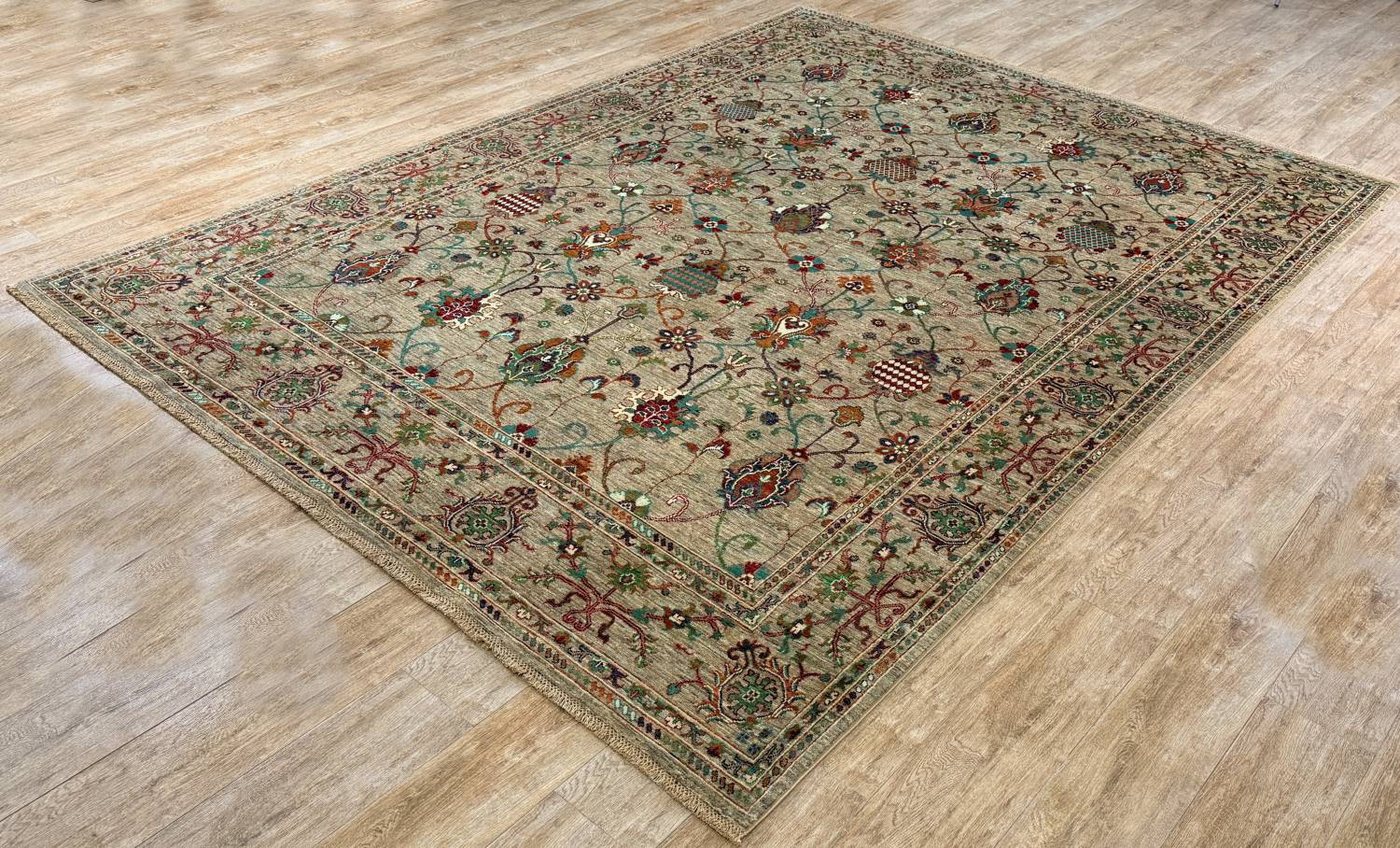 Rug Studios Teppich ZIEGLER-ORIGINAL HANDGEKNÜPFT IN AFGHANISTAN, Rechteckig, Höhe: 8 mm, Handgefertigt, 244 x 329 cm, Taupe Rug Studios Teppich ZIEGLER-ORIGINAL HANDGEKNÜPFT IN AFGHANISTAN, Rechteckig, Höhe: 8 mm, Handgefertigt, 244 x 329 cm, Taupe von Rug Studios