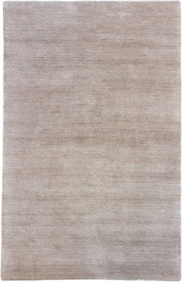 Rug Studios Teppich KHANGRI UNI, Rechteckig, Höhe: 17 mm, Handgeknüpft, 40 x 60 cm, sand Rug Studios Teppich KHANGRI UNI, Rechteckig, Höhe: 17 mm, Handgeknüpft, 40 x 60 cm, sand von Rug Studios