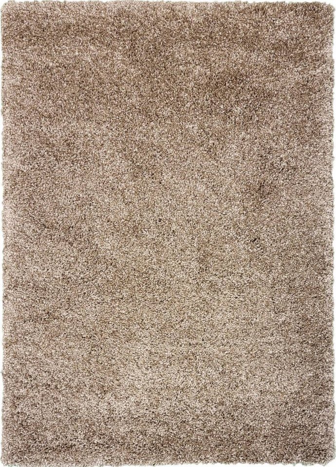 Teppich FERRO, Rug Studios, Rechteckig, Höhe: 35 mm, Balkon, Flur, Küche, modern, Waschbar, weich, 120 x 170 cm, beige meliert (melange) von Rug Studios