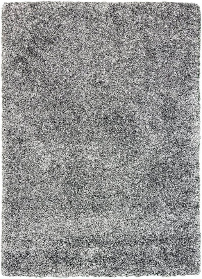 Teppich FERRO, Rug Studios, Rechteckig, Höhe: 35 mm, Balkon, Flur, Küche, modern, Waschbar, weich, 120 x 170 cm, hellgrau von Rug Studios