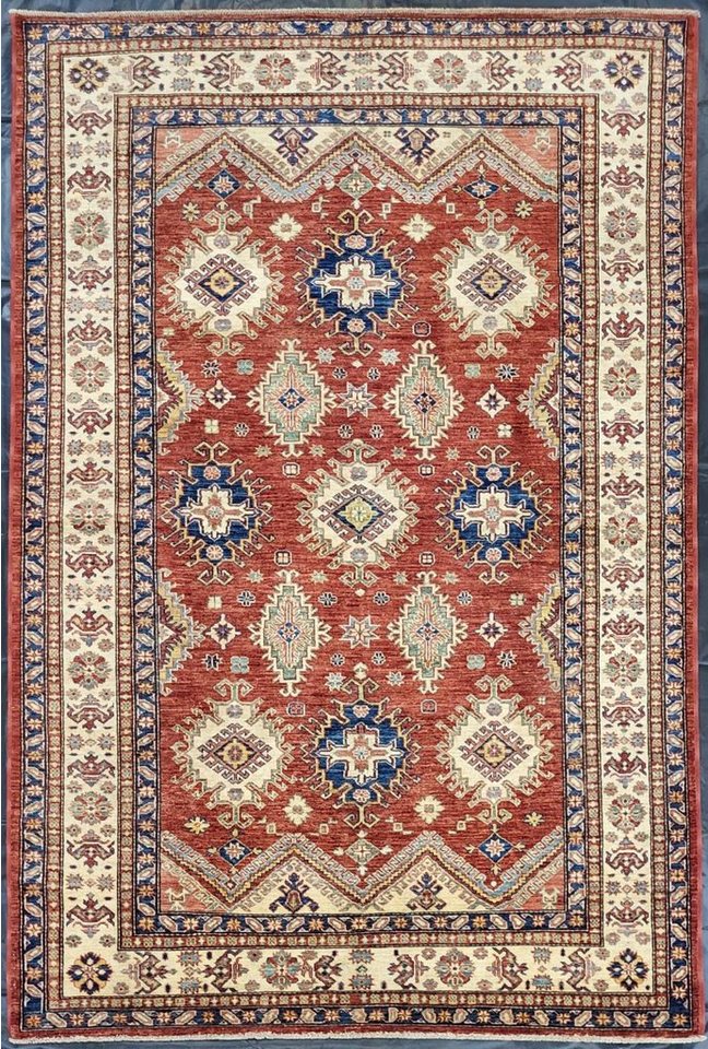 Teppich Kazak Schirwan, Rug Studios, Rechteckig, Höhe: 0 mm, 172 x 246 cm, rot von Rug Studios