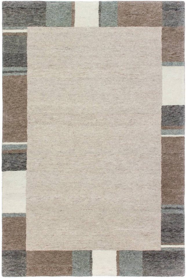 Rug Studios Teppich MARRAKESCH, Rechteckig, Höhe: 22 mm, Flur, Handgeknüpft, Küche, Waschbar, weich, 90 x 160 cm, natur Rug Studios Teppich MARRAKESCH, Rechteckig, Höhe: 22 mm, Flur, Handgeknüpft, Küche, Waschbar, weich, 90 x 160 cm, natur von Rug Studios