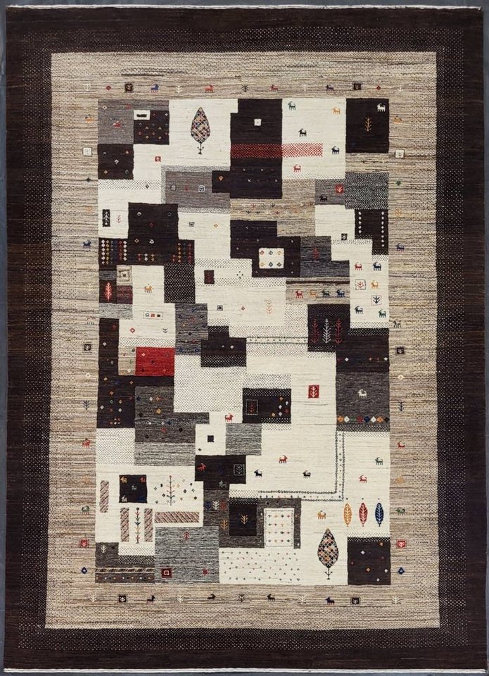 Rug Studios Teppich NOMAD LORIBAF, Rechteckig, Höhe: 0 mm, Wohnzimmer, 170 x 240 cm, braun von Rug Studios