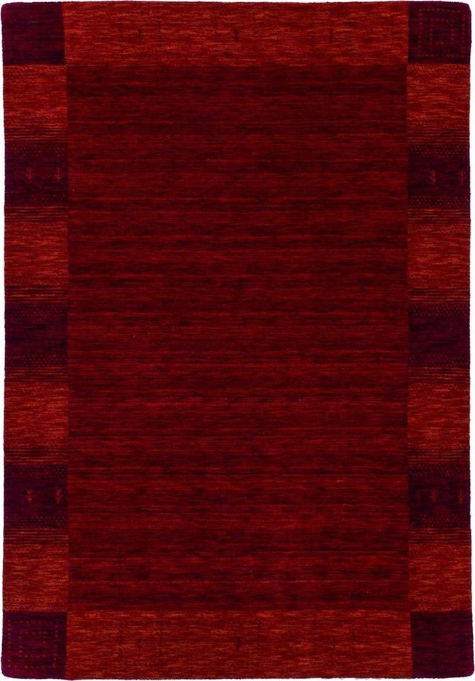 Teppich NONZA BORDÜRE, Rug Studios, Rechteckig, Höhe: 14 mm, 250 x 350 cm, rot von Rug Studios