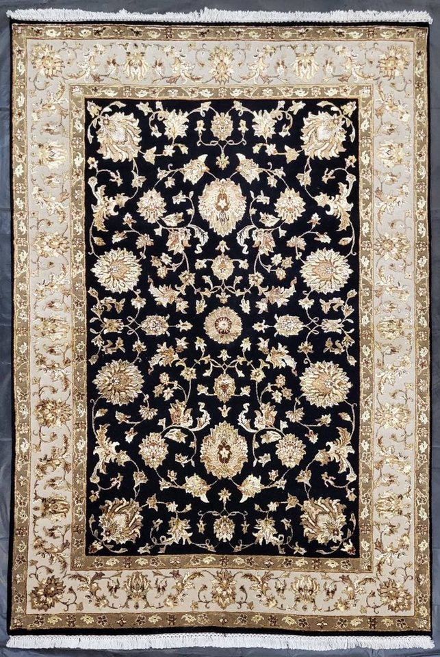 Teppich S.COLLECTION Ziegler Royal, Rug Studios, Rechteckig, Höhe: 0 mm, 170 x 240 cm, schwarz von Rug Studios