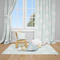Niedliche Sterne Baby Zimmer Vorhänge Kinder Vorhang Kinderzimmer Fenster Kissenbezug Geschenk von RugExclusive
