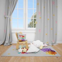 Seepferd Und Seestern Baby Zimmer Vorhänge Kinder Vorhang Kinderzimmer Fenster Kissenbezug Geschenk von RugExclusive