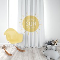 Sonnenschein Baby Zimmer Vorhänge Kinder Vorhang Kinderzimmer Fenster Kissenbezug Geschenk von RugExclusive