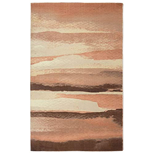 RugSmith Sand Moderne Bereich Teppich, Nylon, Blush, 259.08 X Maße X 85 cm von Rugsmith