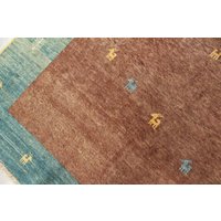 7'6"x9'2" Ft Großer Vintage Teppich, Gabbe Ethno Moderner Design Boho Brauner Teppich/C-4323 7'6"x9'2" Ft Großer Vintage Teppich, Gabbe Ethno Moderner Design Boho Brauner Teppich/C-4323 von RugToGo