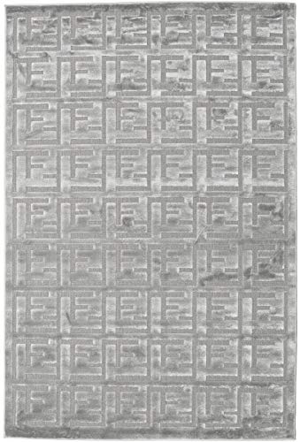 RugVista, Dakari, Teppich, Mittelflor Teppich, 160 x 230 cm, Rechteckiger, Modern, Oeko-Tex Standard 100, Polypropylene, Flur, Schlafzimmer, Küche, Wohnzimmer, Grau, Grau von RugVista