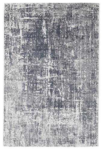 RugVista, Scout, Teppich, Mittelflor Teppich, 200 x 180 cm, Rechteckiger, Modern, Oeko-Tex Standard 100, Polyester, Flur, Schlafzimmer, Küche, Wohnzimmer, Mixed Grau, Grau von RugVista