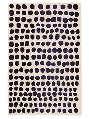 RugVista, Square, Teppich, Mittelflor Teppich, 160 x 230 cm, Rechteckiger, Modern, Oeko-Tex Standard 100, Polypropylene, Flur, Schlafzimmer, Küche, Wohnzimmer, Schwarz/Grau, Schwarz von RugVista