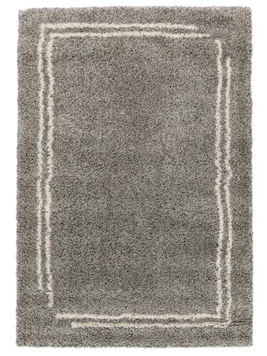 RugVista, Stockholm - grau Teppich 140 x 200 cm Moderner Teppich von RugVista